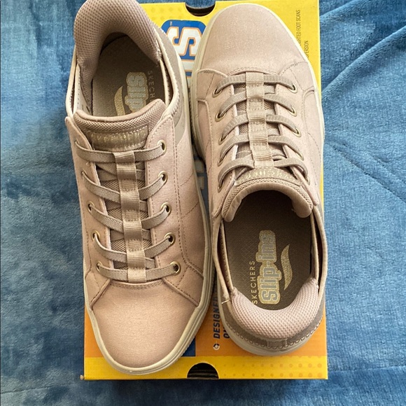 Skechers Pink Slip-On Sneakers - Picture 3 of 6